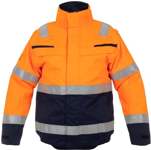 Hydrowear 043720ON Morley Winterjacke Orange/Marine Größe M von Hydrowear