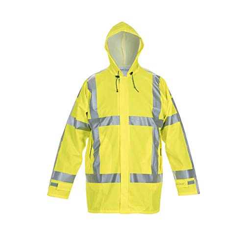 Hydrowear 064020FYP-4XL NICE Multi Hydrosoft Arc Parka, Hi-Vis Yellow, Größe 4XL von Hydrowear