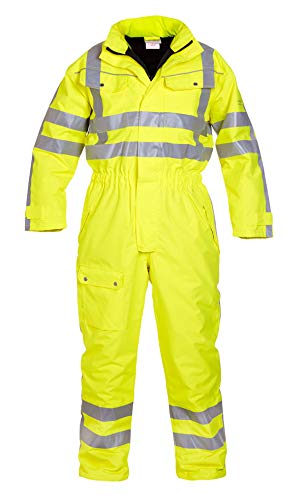 Hydrowear 072240FY Uelsen Winter-Overall Hi-Vis Gelb Größe 4XL von Hydrowear