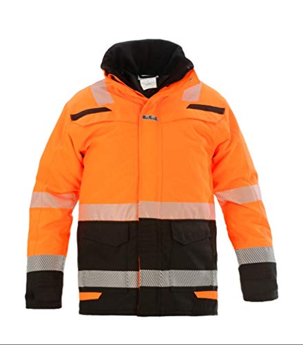 Hydrowear 072395OB Utah Winter-Parka Orange/Schwarz Größe 3XL von Hydrowear