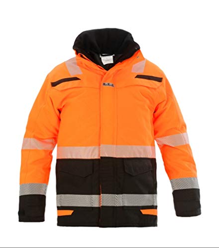 Hydrowear 072395OB Utah Winter-Parka Orange/Schwarz Größe 4XL von Hydrowear