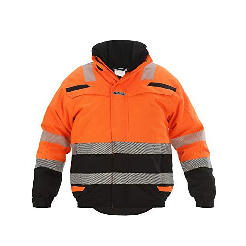 Hydrowear 072396OB-5XL UMAG RS Line Pilotjacke, Hi-Vis Orange/Black, Größe 5XL von Hydrowear