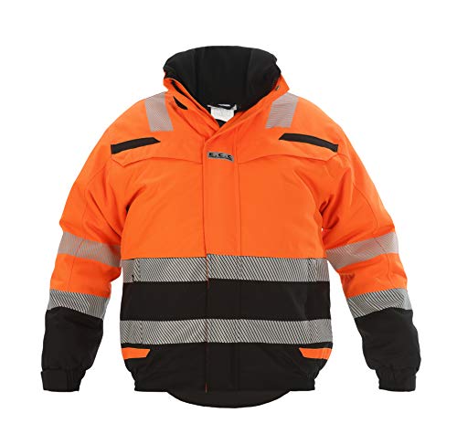 Hydrowear 072396OB Umag Winter-Pilotenjacke Orange/Schwarz Größe M von Hydrowear