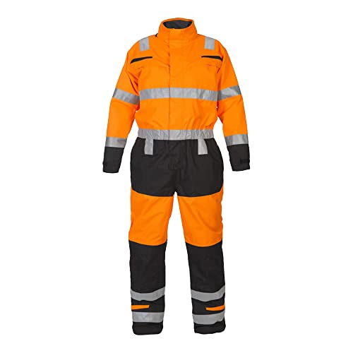 Hydrowear 072397OB Ubbena Winter-Overall Orange/Schwarz Größe XXL von Hydrowear