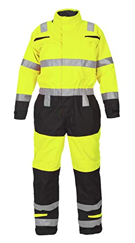 Hydrowear 072397YB Ubbena Winter-Overall Gelb/Schwarz Größe 3XL von Hydrowear