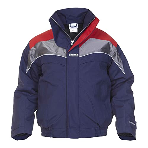 Hydrowear 4026018 Kilmarnock Toptex-Jacke Navy/Rot Größe XXL von Hydrowear