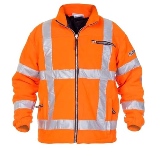 Hydrowear 4026021 Turijn Fleece-Jacke RWS Hi-Vis Orange Größe XXL von Hydrowear