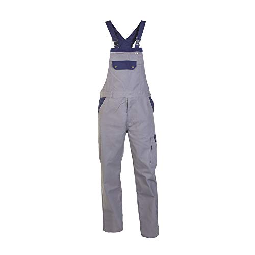 Hydrowear 41030 Petten Latz und Hosenträger Grau/Marine Größe 52 von Hydrowear