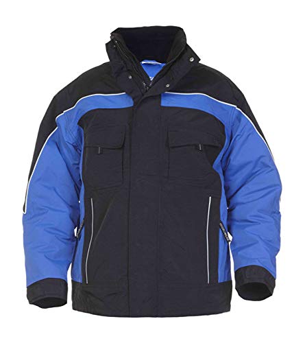 Hydrowear 42503 Rimini Segeltuch-Pilotenjacke Königsblau/Schwarz Größe L von Hydrowear