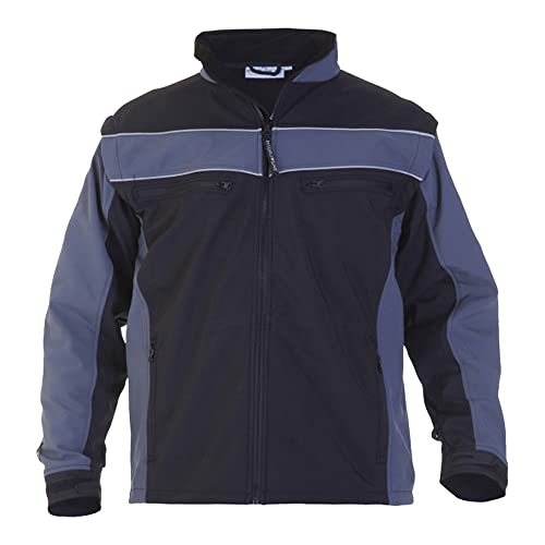 Hydrowear 42601 Rome Softshell-Jacke Grau/Schwarz Größe S von Hydrowear