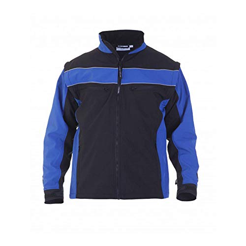 Hydrowear 42603 Rome Softshell-Jacke Königsblau/Schwarz Größe M von Hydrowear