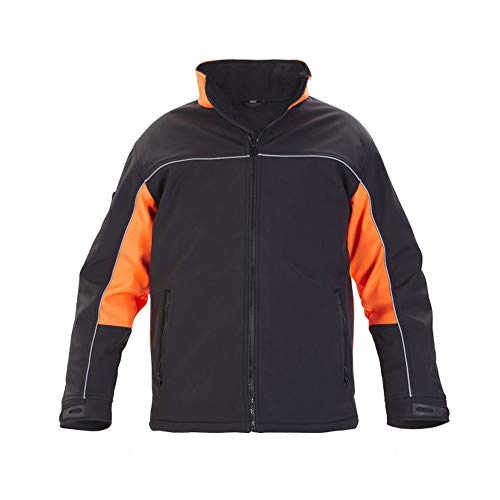 Hydrowear 42611 Rio Softshell-Jacke Schwarz/Rot Größe 3XL von Hydrowear