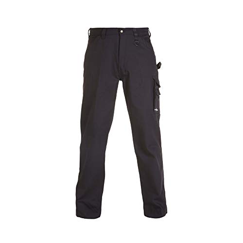 Hydrowear 42804-54S ROOSENDAAL Constructorline Bundhose, Black, Größe 54/S von Hydrowear