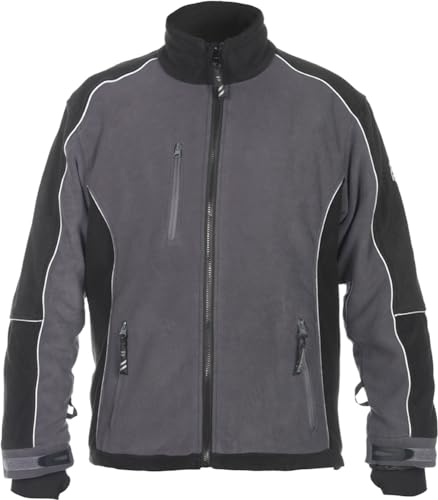 Hydrowear 91000 Velden Fleece-Jacke Grau/Schwarz Größe XL von Hydrowear