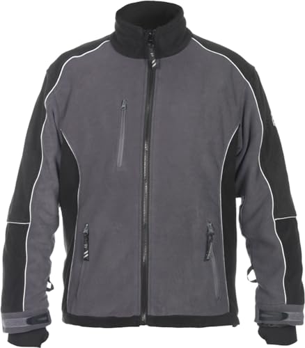 Hydrowear 91000 Velden Fleece-Jacke Grau/Schwarz Größe XXL von Hydrowear