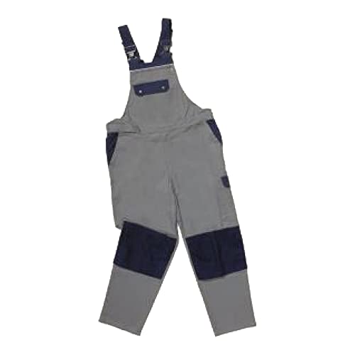 Latzhose, grau/navy von Hydrowear