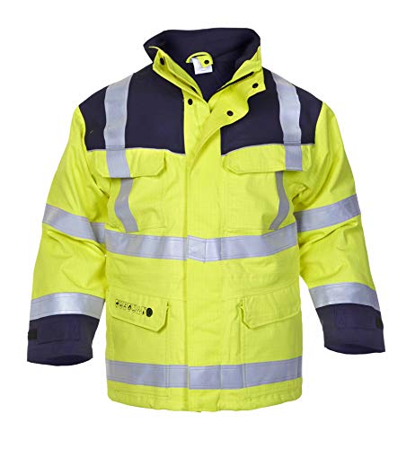 Parka FR/AS, yellow-navy von Hydrowear