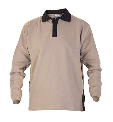 Sweater Tegelen khaki/black von Hydrowear