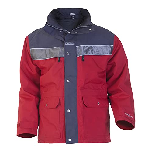 Toptex Classic Parka sep, rot/grau von Hydrowear