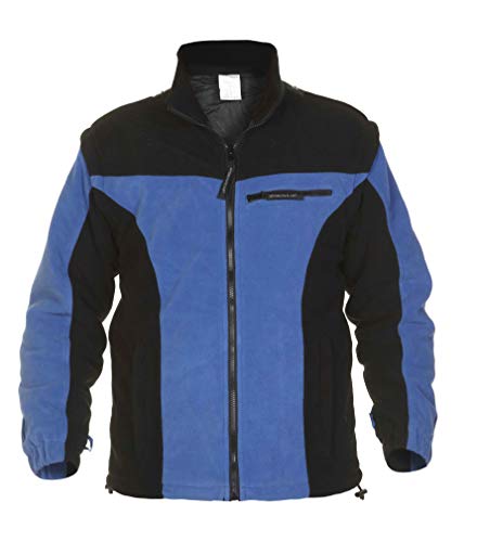 Toptex Parka, schwarz/königsblau von Hydrowear