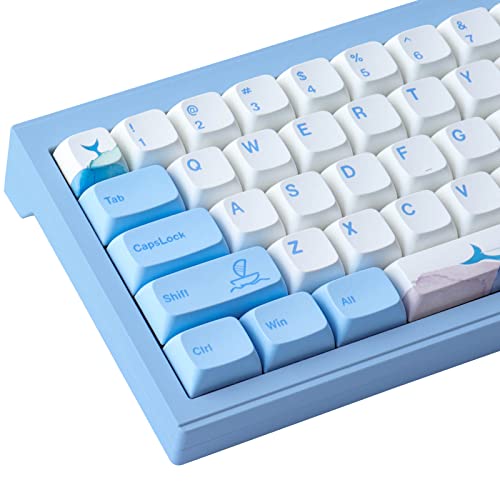 Hyekit PBT Melody of The Sea Tastenkappen, 137 Tasten, Farbstoff-Sublimation, niedliches Design, XDA-Profil für Cherry/Gateron MX Switches Mechanische Tastaturen Hyekit PBT Melody of The Sea Tastenkappen, 137 Tasten, Farbstoff-Sublimation, niedliches Design, XDA-Profil für Cherry/Gateron MX Switches Mechanische Tastaturen von Hyekit