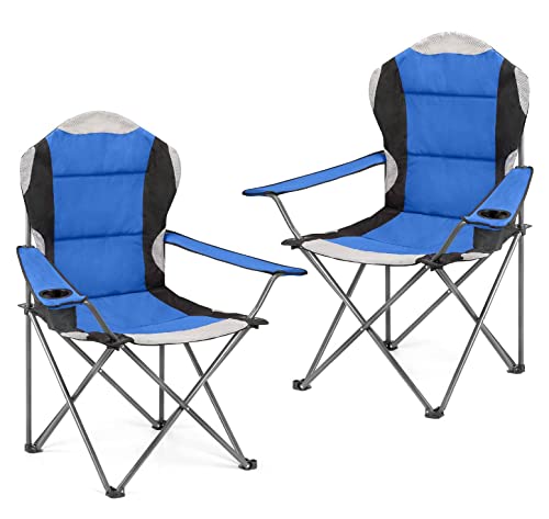 Hyfive Klappbarer Campingstuhl - Blau - 2 Stühle von Hyfive