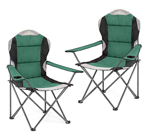 Hyfive Klappbarer Campingstuhl - Grün - 2 Stühle von Hyfive