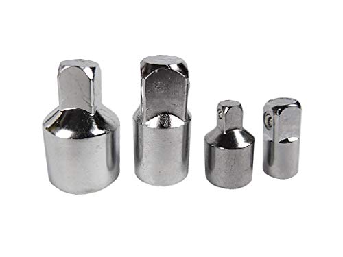 Jack Socket Adapter Socket Size Converter Tool Set 4 Pieces 1/2 Inch 3/8 Inch 1/4 Inch von Hyfive