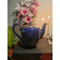Wunderschöne Colbalt Blue Aristo Copenhagen Teekanne von HyggeligtHjem