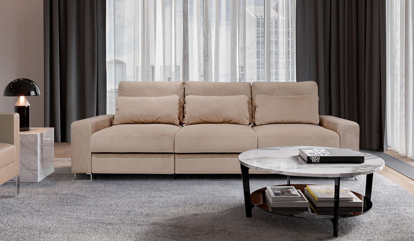 Hygger Möbelhaus Big-Sofa Sofa XXL „Thomas“ inklusive Sitztiefenverstellung, Breite 282cm., Premium-Komfort, elegantes Design, innovative Funktionen und eine Liegefläche mit orthopädischer Wirkung. Hygger Möbelhaus Big-Sofa Sofa XXL „Thomas“ inklusive Sitztiefenverstellung, Breite 282cm., Premium-Komfort, elegantes Design, innovative Funktionen und eine Liegefläche mit orthopädischer Wirkung. von Hygger Möbelhaus