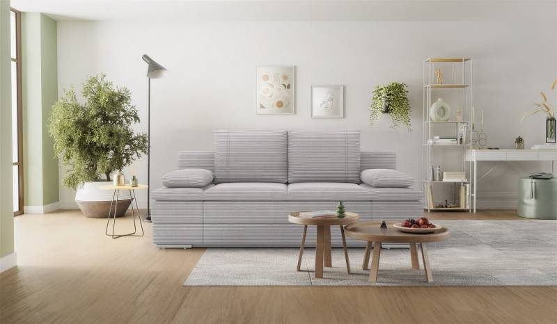 Hygger Möbelhaus Schlafsofa „Brendon“ – mit Bettkasten & komfortabler Liegefläche 150 × 205 cm, Inklusive 2 Zierkissen., Versandkostenfrei innerhalb Deutschlands, Hergestellt in Europa Hygger Möbelhaus Schlafsofa „Brendon“ – mit Bettkasten & komfortabler Liegefläche 150 × 205 cm, Inklusive 2 Zierkissen., Versandkostenfrei innerhalb Deutschlands, Hergestellt in Europa von Hygger Möbelhaus