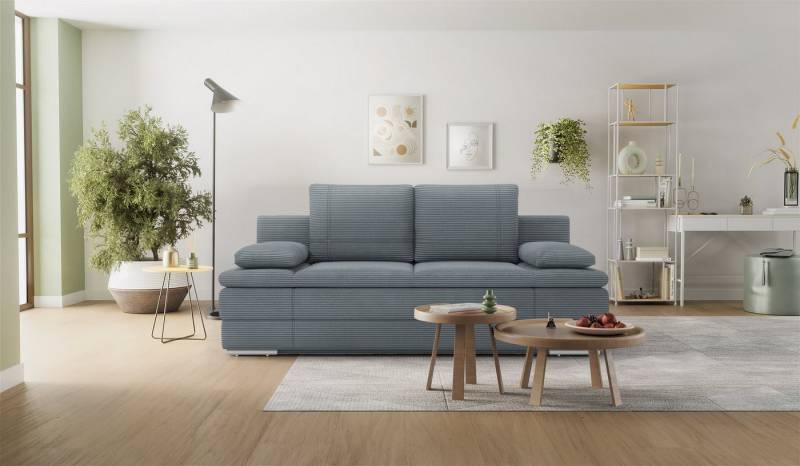 Hygger Möbelhaus Schlafsofa „Brendon“ – mit Bettkasten & komfortabler Liegefläche 150 × 205 cm, Inklusive 2 Zierkissen., Versandkostenfrei innerhalb Deutschlands, Hergestellt in Europa Hygger Möbelhaus Schlafsofa „Brendon“ – mit Bettkasten & komfortabler Liegefläche 150 × 205 cm, Inklusive 2 Zierkissen., Versandkostenfrei innerhalb Deutschlands, Hergestellt in Europa von Hygger Möbelhaus