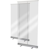Hygiene-Schutzwand Roll-Up, glasklare u. reißfeste PET-Folie, HxB 2.200 x 1.000 mm Hygiene-Schutzwand Roll-Up, glasklare u. reißfeste PET-Folie, HxB 2.200 x 1.000 mm von EICHNER
