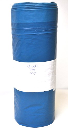 Abfallsack mit Zugband 70l, CLEAN and CLEVER, 25 Stück auf der Rolle von Hygieneversand Mühlan