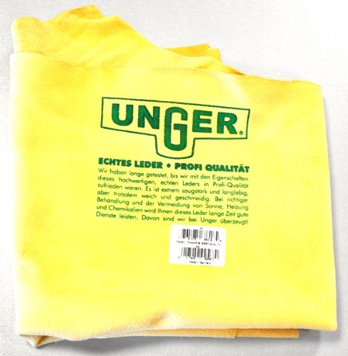 Unger Fensterleder Profi, Grösse 63x82cm für die Glasreinigung von Hygieneversand Mühlan