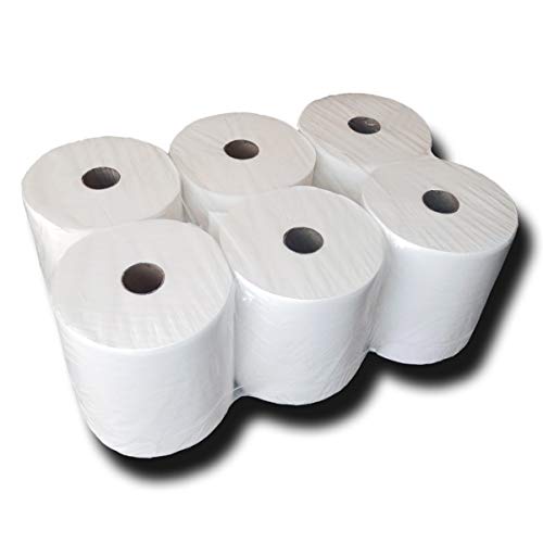 Hygienical-Handtuchrollen, Top-Handtuchpapier, Papierhandtücher, Handtuch-Papierrollen, Handtuchrollen 2-lagig, 140 m von Hygienical Betriebsbedarf