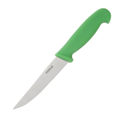 Hygiplas Vegetable Knife Serrated Green - 4" Hygiplas Vegetable Knife Serrated Green - 4" von Hygiplas
