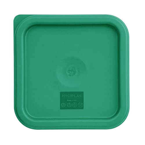 Hygiplas Square Green Deckel passend - 1.5/3.5Ltr, 192(L)x192(W)mm von Hygiplas