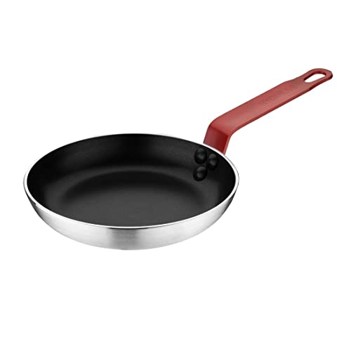 Hygiplas Bratpfanne Aluminium Antihaft Teflon Platin Plus Roter Griff - 200x35mm von Hygiplas