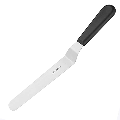 Hygiplas D410 Palette Messer, abgewinkelte Klinge, schwarz Hygiplas D410 Palette Messer, abgewinkelte Klinge, schwarz von Hygiplas