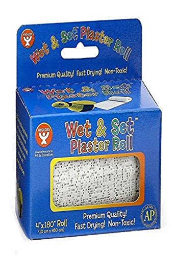 Hygloss Pflaster Wet und-Set Rolle 4-Zoll x 180-inch von Hygloss