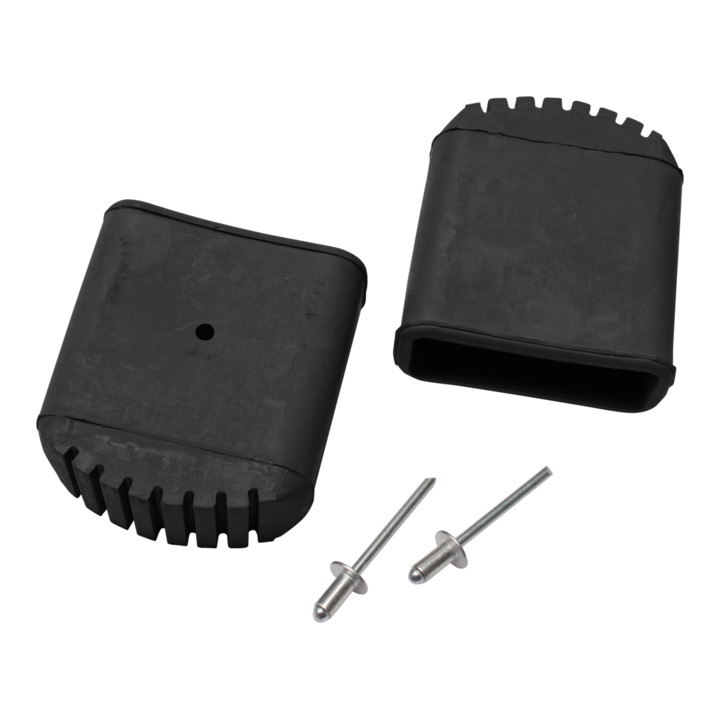 B-Ware Hymer Gummischuhset Schuhschutz Holm 60mm Befestigungsmaterial 2er Set von Hymer
