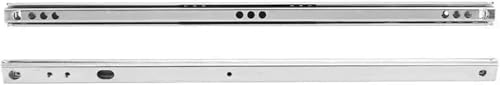 HynJGih 2Pcs Schublade Rutsche Kaltgewalzte Stahl Schublade Schiebeführungsschiene Möbel Kleiderschrank Schrank Gleitbahn(400mm) von HynJGih