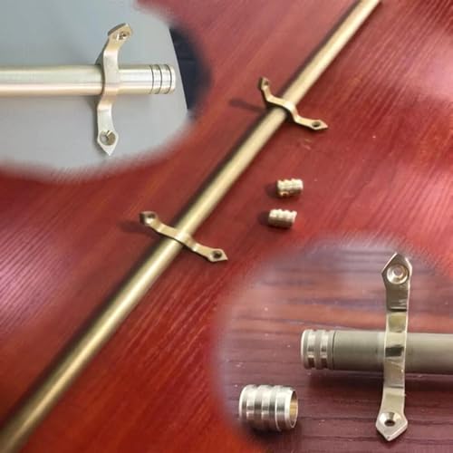 HynJGih Treppenteppichstangen, Haustreppenteppichbeschläge, Fester Treppenteppich, dekorativer Stufenläufer, (5pcs) von HynJGih