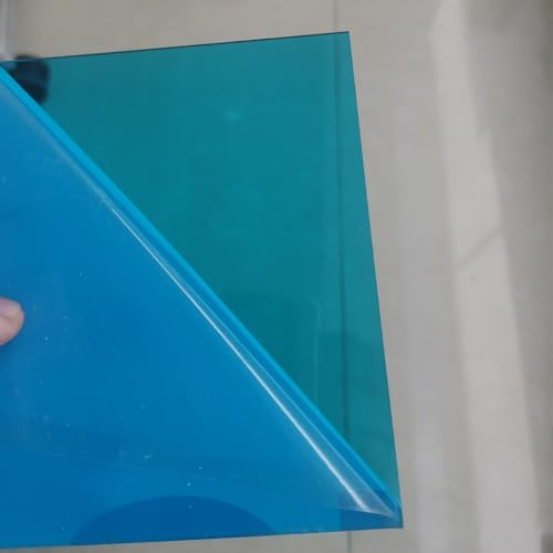 Hynbdes Klare Acrylplatte, Kunststoffplatten, transparente Acrylplattenplatten zum Ersetzen von Bilderrahmen, DIY-Displayprojekte-0.5-11m von Hynbdes