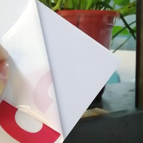Hynbdes Klare Acrylplatte, Kunststoffplatten, transparente Acrylplattenplatten zum Ersetzen von Bilderrahmen, DIY-Displayprojekte-0.5-8m von Hynbdes