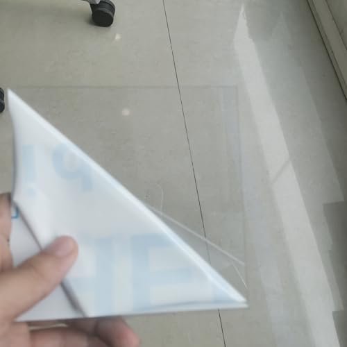 Hynbdes Klare Acrylplatte, Kunststoffplatten, transparente Acrylplattenplatten zum Ersetzen von Bilderrahmen, DIY-Displayprojekte-0.8-6m von Hynbdes