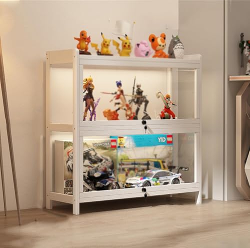 Hynbdes Vitrinenschrank Stehend, Curio-SchräNke, vitrine Stehend Holzvitrine Acryl-Vitrine für Wohnzimmer und Büro, Bücher Hynbdes Vitrinenschrank Stehend, Curio-SchräNke, vitrine Stehend Holzvitrine Acryl-Vitrine für Wohnzimmer und Büro, Bücher von Hynbdes