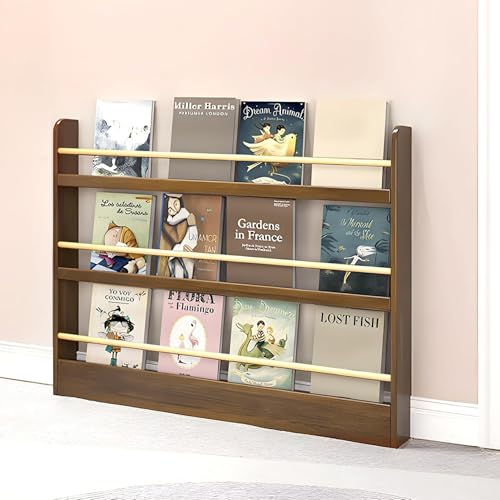 Hyunbdes Bücherregal Kinder, Wandregal,Kinderregal für Bücher Spielzeug, Hängeregal Dekoregal, Lagerung Bücherregal Rack Wand Spielzimmer für Kinder und Erwachsene Holzfarbe Hyunbdes Bücherregal Kinder, Wandregal,Kinderregal für Bücher Spielzeug, Hängeregal Dekoregal, Lagerung Bücherregal Rack Wand Spielzimmer für Kinder und Erwachsene Holzfarbe von Hynbdes