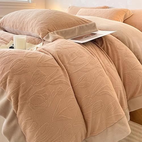 Hynyjxjy B,1.5m, Weiche Perkal Bettwäsche 4-Teiliges Bettdecken Set Queen Size Exquisite Verarbeitung Für Winterliche Schlichtes Modernes Bettwäsche Set Für Mädchen, Teenager, Männer Und Frauen Hynyjxjy B,1.5m, Weiche Perkal Bettwäsche 4-Teiliges Bettdecken Set Queen Size Exquisite Verarbeitung Für Winterliche Schlichtes Modernes Bettwäsche Set Für Mädchen, Teenager, Männer Und Frauen von Hynyjxjy